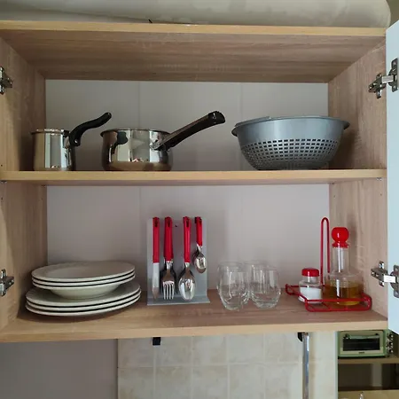 Apartmán Monolocale Al Secondo Piano Con Cucina E Terrazzino